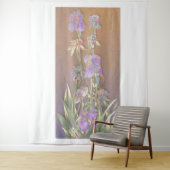 Irises Art Tapestry Wandteppich (Beispiel)