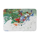 Irises Bath Mat Badematte (Vorderseite)