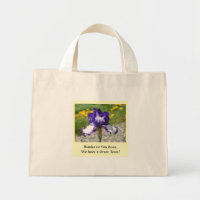 IRISES BLUME Tote Tasche DANKE BOSS Great Team!
