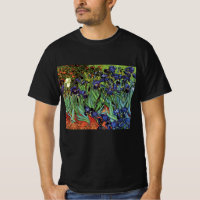 Irises by Vincent van Gogh, Vintage Garden Art