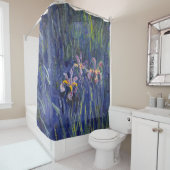 Irises Claude Monet Duschvorhang (Beispiel)
