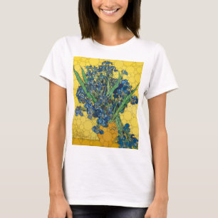 Irises Dots von After Vincent van Gogh T-Shirt