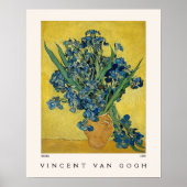 Irises Fine Art Vincent van Gogh Museum Poster (Vorne)