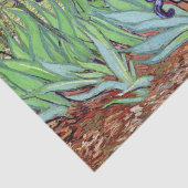 Irises Floral Landscape Vincent van Gogh Seidenpapier (Detail)