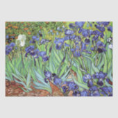 Irises Floral Landscape Vincent van Gogh Seidenpapier (Vorderseite)