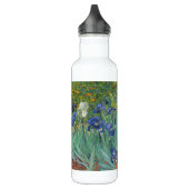 Irises, Floral Oil Painting, Vincent Van Gogh Edelstahlflasche (Links)