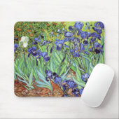 Irises Garden Landscape Vincent van Gogh Mousepad (Mit Mouse)
