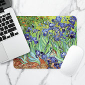 Irises Garden Landscape Vincent van Gogh Mousepad