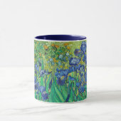 Irises Garden Landscape Vincent van Gogh Tasse (Zentrum)
