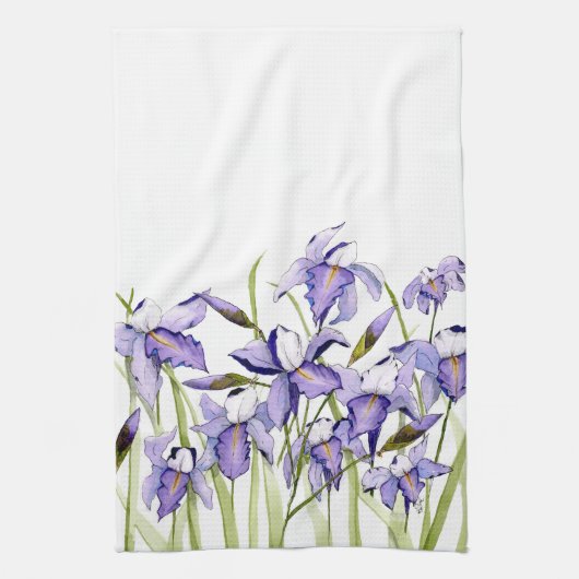 Irises Küchentuch (Vertikal)