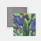 Irises Magnet (Vorderseite/Rückseite)