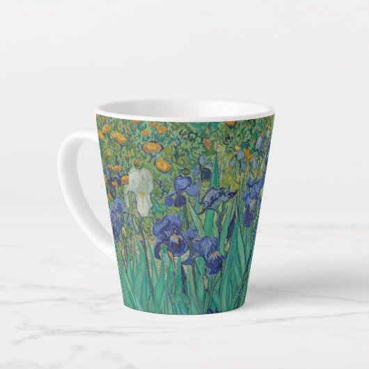 IRISES MILCHTASSE (Linke Ecke)