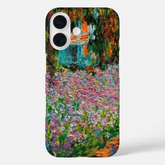 Irises Monet Garden Giverny Blume Case-Mate iPhone Hülle (Rückseite)