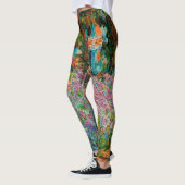 Irises Monet Garden Giverny Blume Leggings (Links)