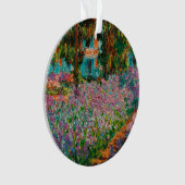 Irises Monet Garden Giverny Blume Ornament (Vorderseite)