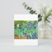 Irises ~ Monet Postkarte (Stehend Vorderseite)