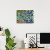 Irises Poster (Heimbüro)