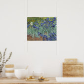 Irises Poster (Küche)