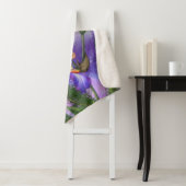 Irises Sherpa Blanket Sherpadecke (Beispiel)