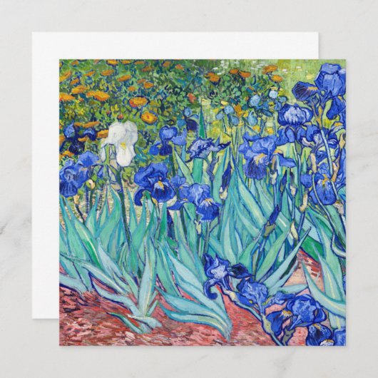 Irises Vincent van Gogh (Vorne/Hinten)