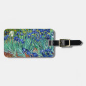 Irises Vincent Van Gogh Blue Blumen Landschaft Kun Gepäckanhänger (Vorderseite horizontal)