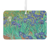Irises Vincent Van Gogh Classic Art Print Autolufterfrischer (Rückseite)