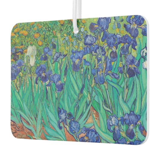 Irises Vincent Van Gogh Classic Art Print Autolufterfrischer (Links)