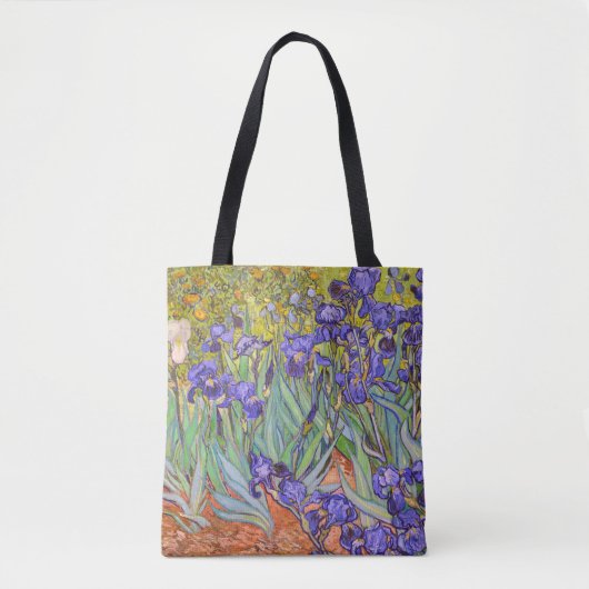 Irises Vincent Van Gogh Fine Art Tasche (Vorderseite)