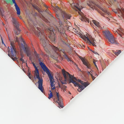 Irises Vincent van Gogh Fleecedecke (Ecke)