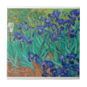Irises Vincent Van Gogh Fliese (Vorderseite)