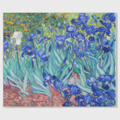 Irises Vincent van Gogh Geschenkpapier (Flach)