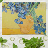 Irises Vincent van Gogh Geschirrtuch (Gefaltet)
