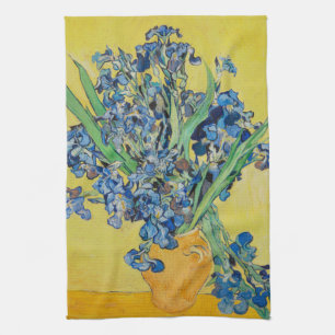 Irises Vincent van Gogh Geschirrtuch