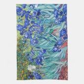 Irises Vincent van Gogh Geschirrtuch (Vertikal)