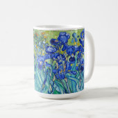 Irises Vincent van Gogh Kaffeetasse (VorderseiteRechts)