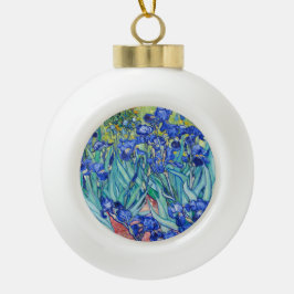Irises Vincent van Gogh Keramik Kugel-Ornament