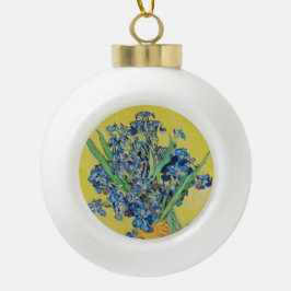 Irises Vincent van Gogh Keramik Kugel-Ornament