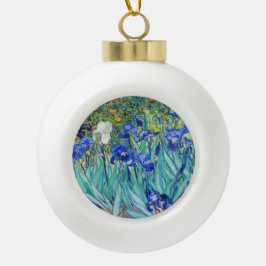 Irises Vincent van Gogh Keramik Kugel-Ornament