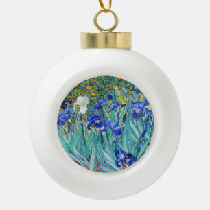 Irises Vincent van Gogh Keramik Kugel-Ornament
