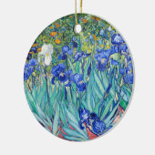 Irises Vincent van Gogh Keramik Ornament (Links)
