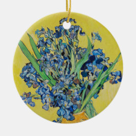 Irises Vincent van Gogh Keramik Ornament