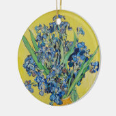 Irises Vincent van Gogh Keramik Ornament (Links)