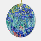 Irises Vincent van Gogh Keramik Ornament (Links)