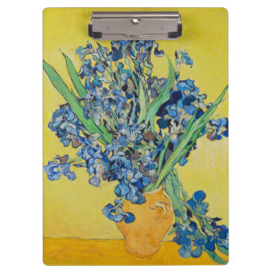 Irises Vincent van Gogh Klemmbrett