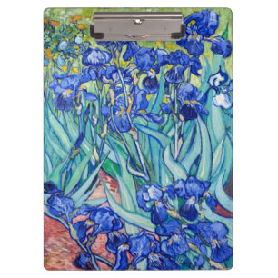 Irises Vincent van Gogh Klemmbrett