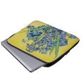 Irises Vincent van Gogh Laptopschutzhülle (Vorne Knopf)