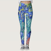 Irises Vincent van Gogh Leggings (Vorderseite)