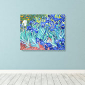 Irises Vincent van Gogh Leinwanddruck (Insitu (Holzboden))