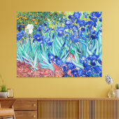 Irises Vincent van Gogh Leinwanddruck (Insitu (Wohnzimmer))