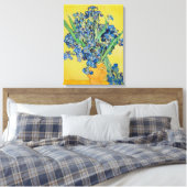 Irises Vincent van Gogh Leinwanddruck (Insitu (Schlafzimmer))